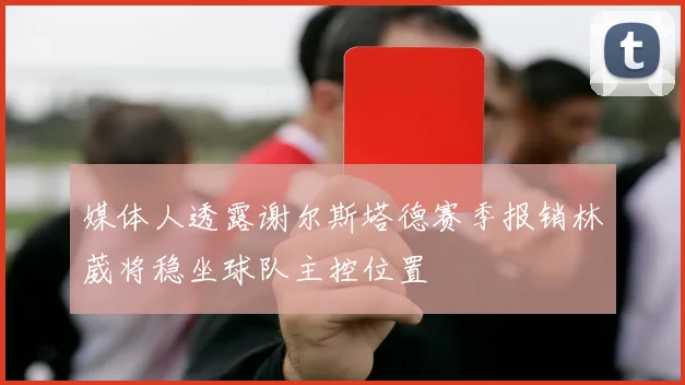 媒体人透露谢尔斯塔德赛季报销林葳将稳坐球队主控位置